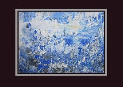 "Зима", 2009 г., ДВП, акрил,60х80