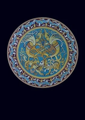 Миниатюра, 2011 г., картон, темпера, 20х20