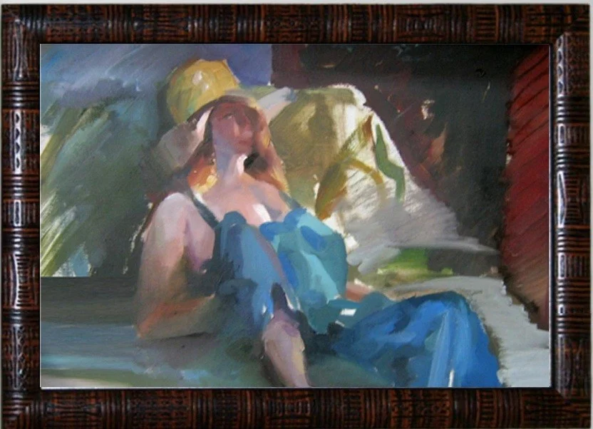 Этюд, 2012 г., холст, масло,  30х40